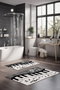 Mijölnir Juego de 2 alfombrillas de baño CT-5367 Multicolor